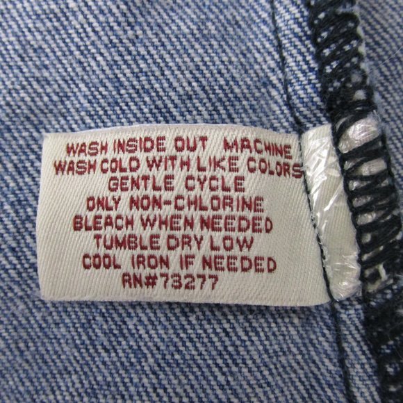 Mudd Distressed Denim Vest - Picture 13 of 14